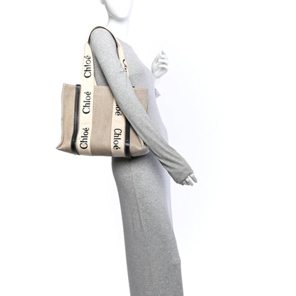Medium Calfskin Tote Bag - White