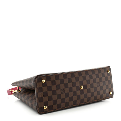 Damier Ebene Lv Riverside Lie De Vin Handbag