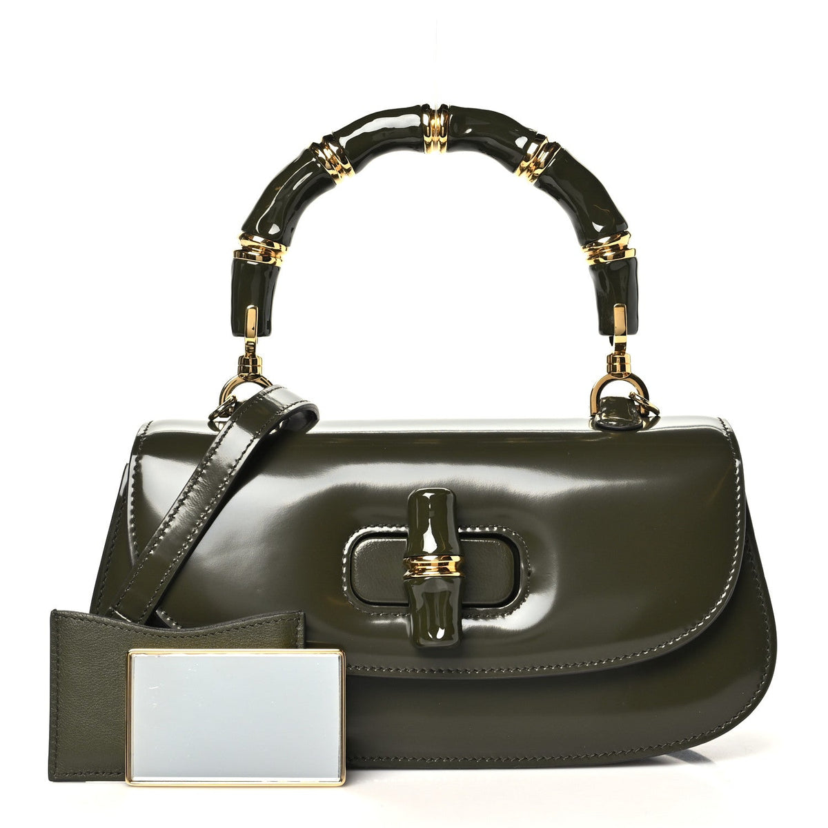 Medium Calfskin Handbag - Green