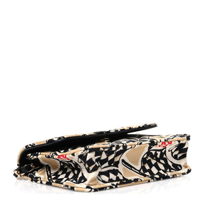 Canvas Clutch Bag - Beige