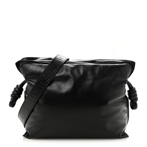 Lambskin Nappa Clutch Bag - Black