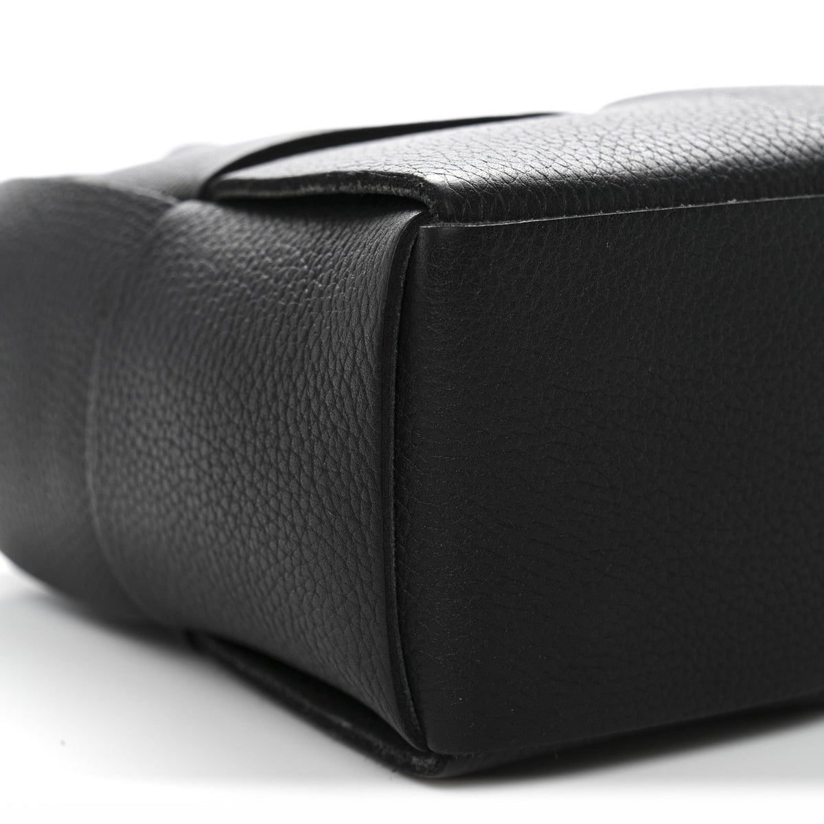 Mini Calfskin Tote Bag - Black