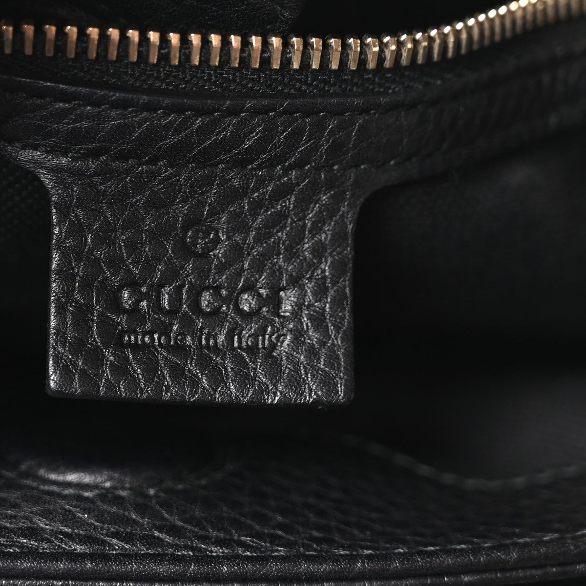 Small Calfskin Tote Bag - Black