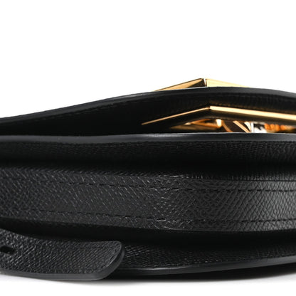 Calfskin Crossbody Bag - Black