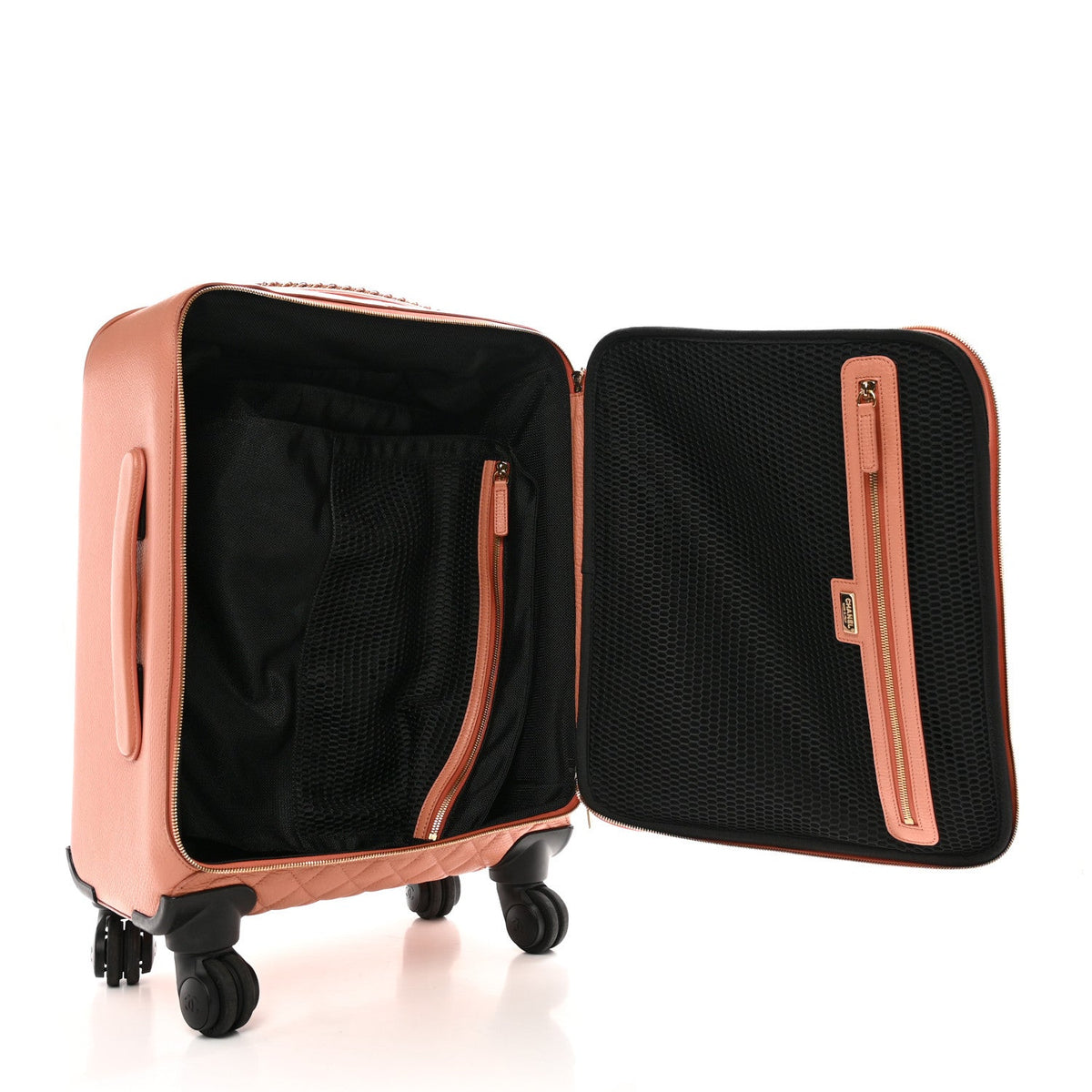 Quilted Calfskin Handbag - Pink
