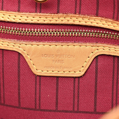 Monogram Neo Neverfull Gm Fuchsia Handbag