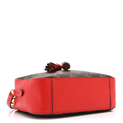 Monogram Saintonge Coquelicot Handbag