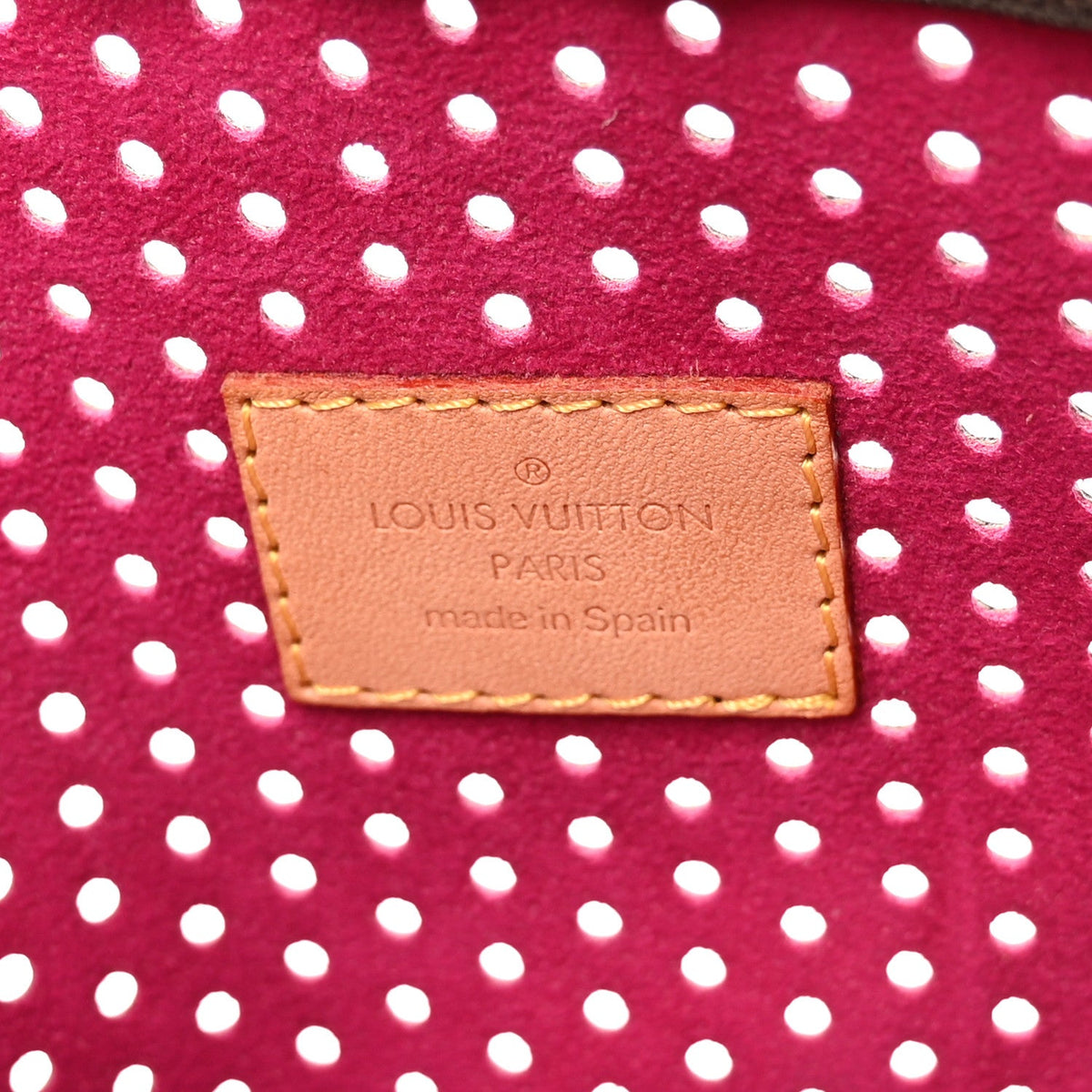 Monogram Perforated Pochette Accessories Handbag