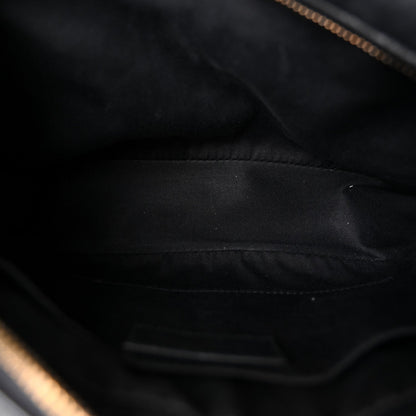 Calfskin Crossbody Bag - Black