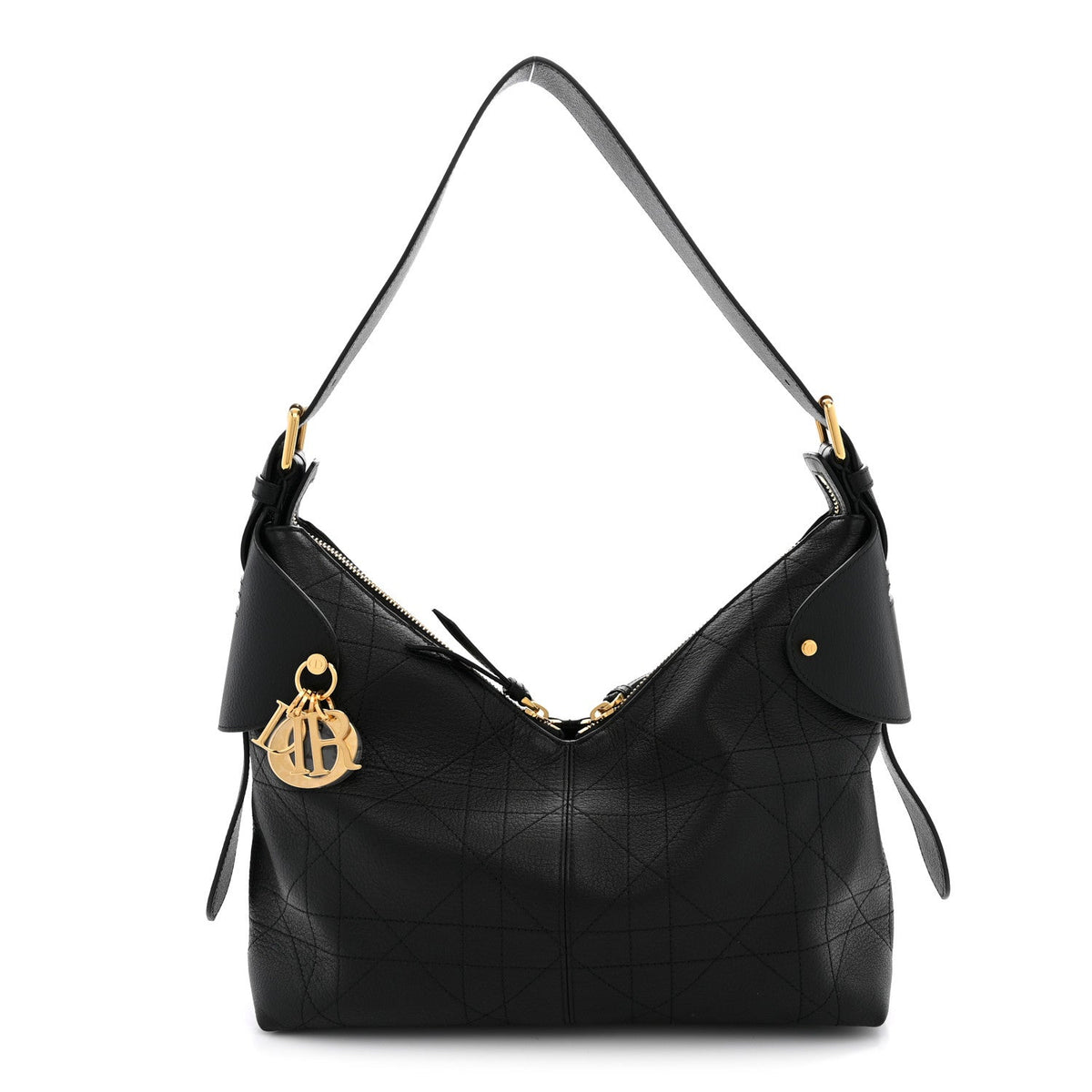 Medium Calfskin Handbag - Black