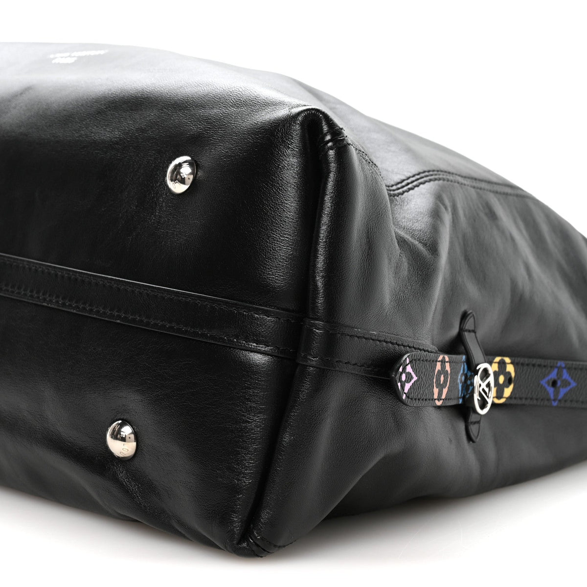 Lambskin Handbag - Black