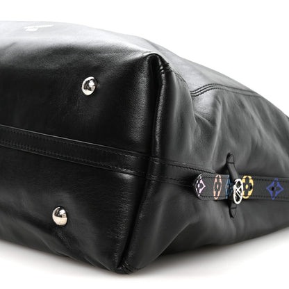 Lambskin Handbag - Black