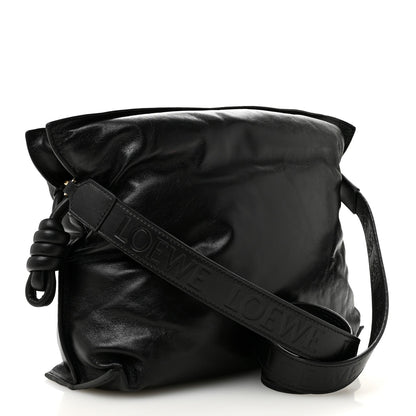 Lambskin Nappa Clutch Bag - Black
