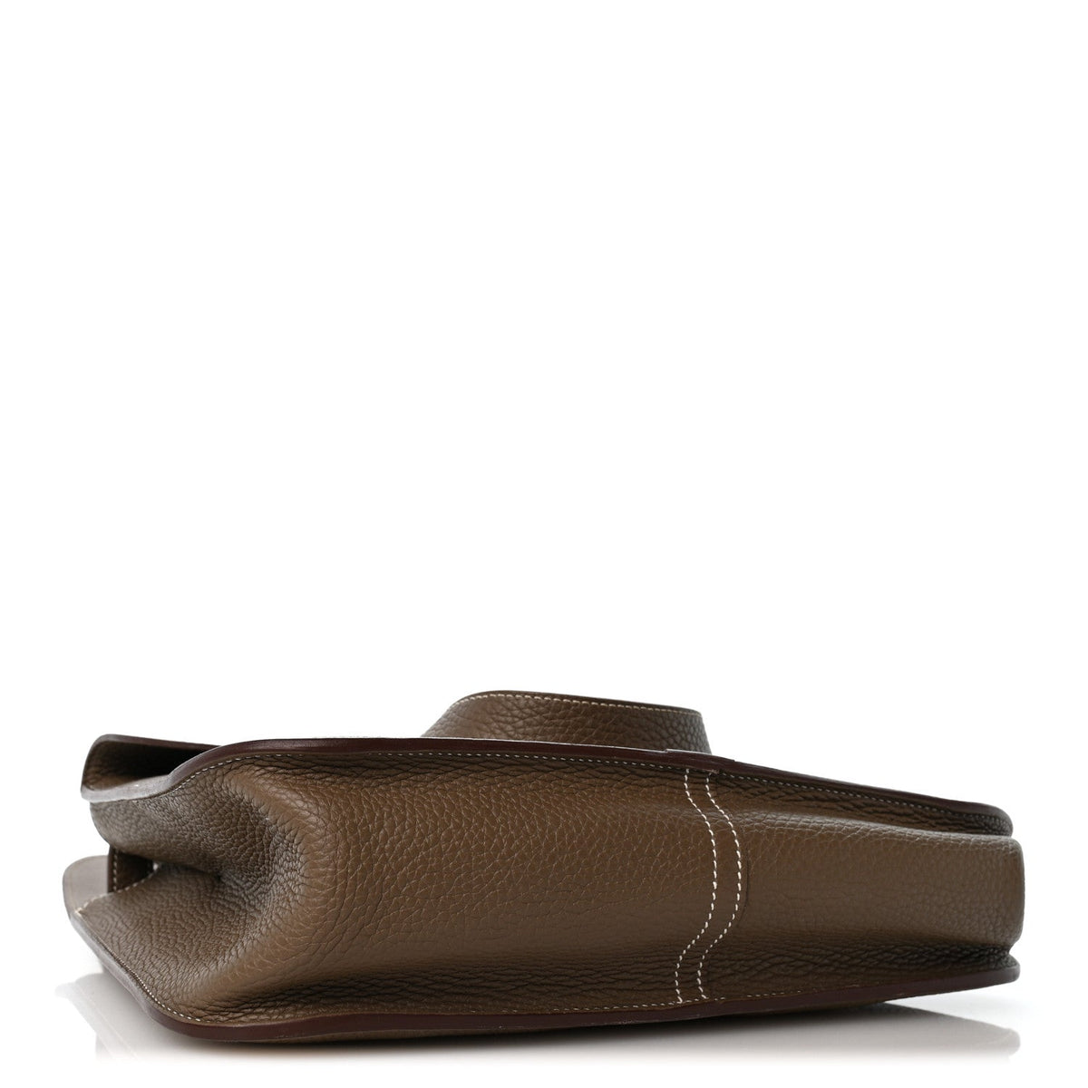 Taurillon Clemence Halzan 31 Gm Etoupe Handbag