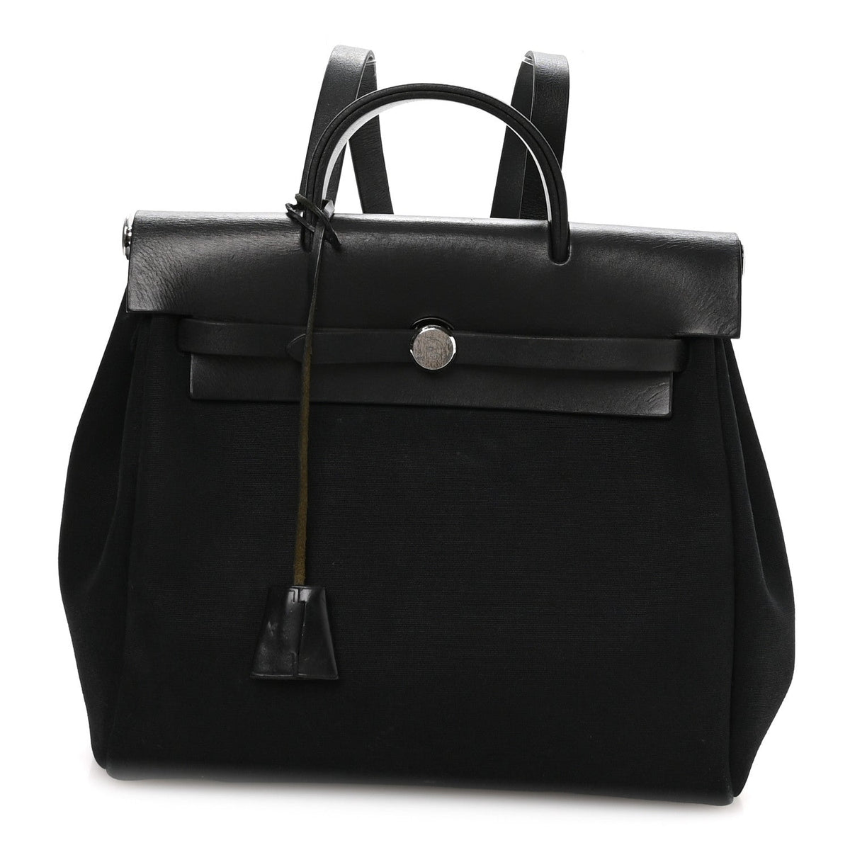 Calfskin Backpack - Black
