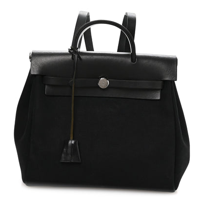 Calfskin Backpack - Black