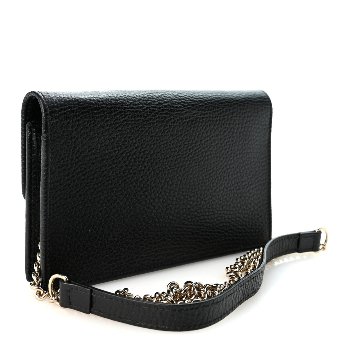 Calfskin Wallet Bag - Black