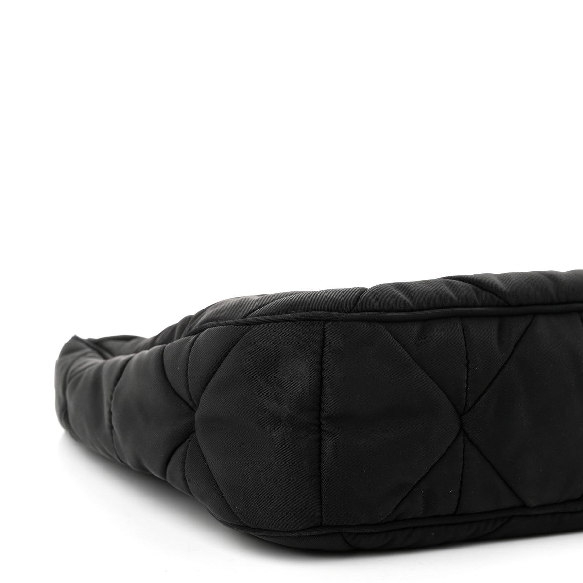 Nylon Shoulder Bag - Black