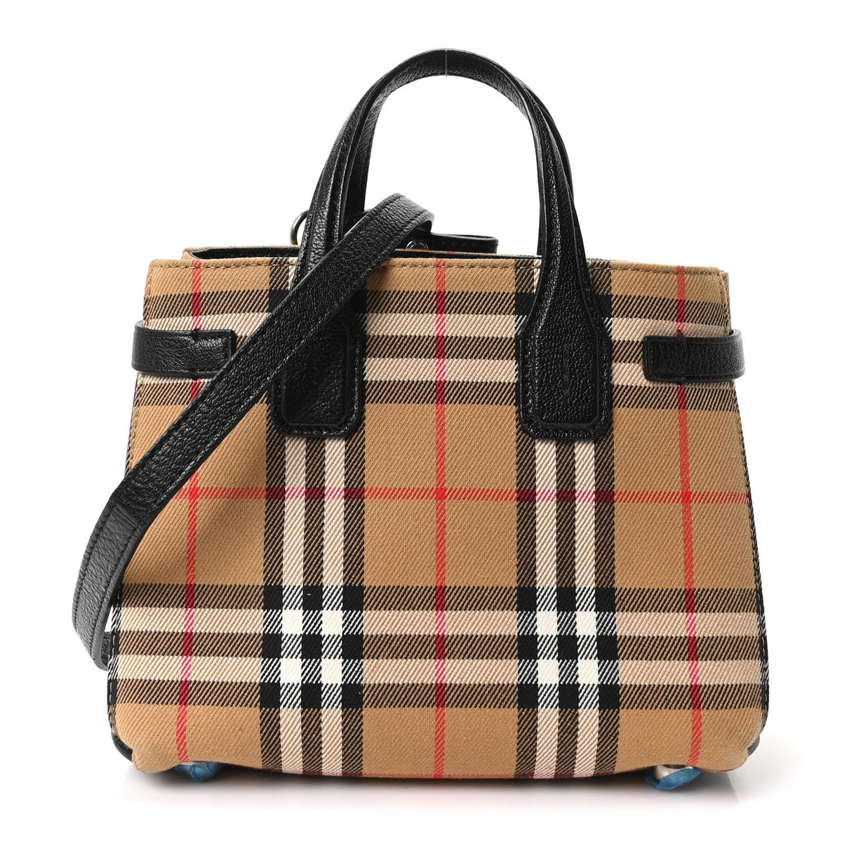 Small Goatskin Tote Bag - Black