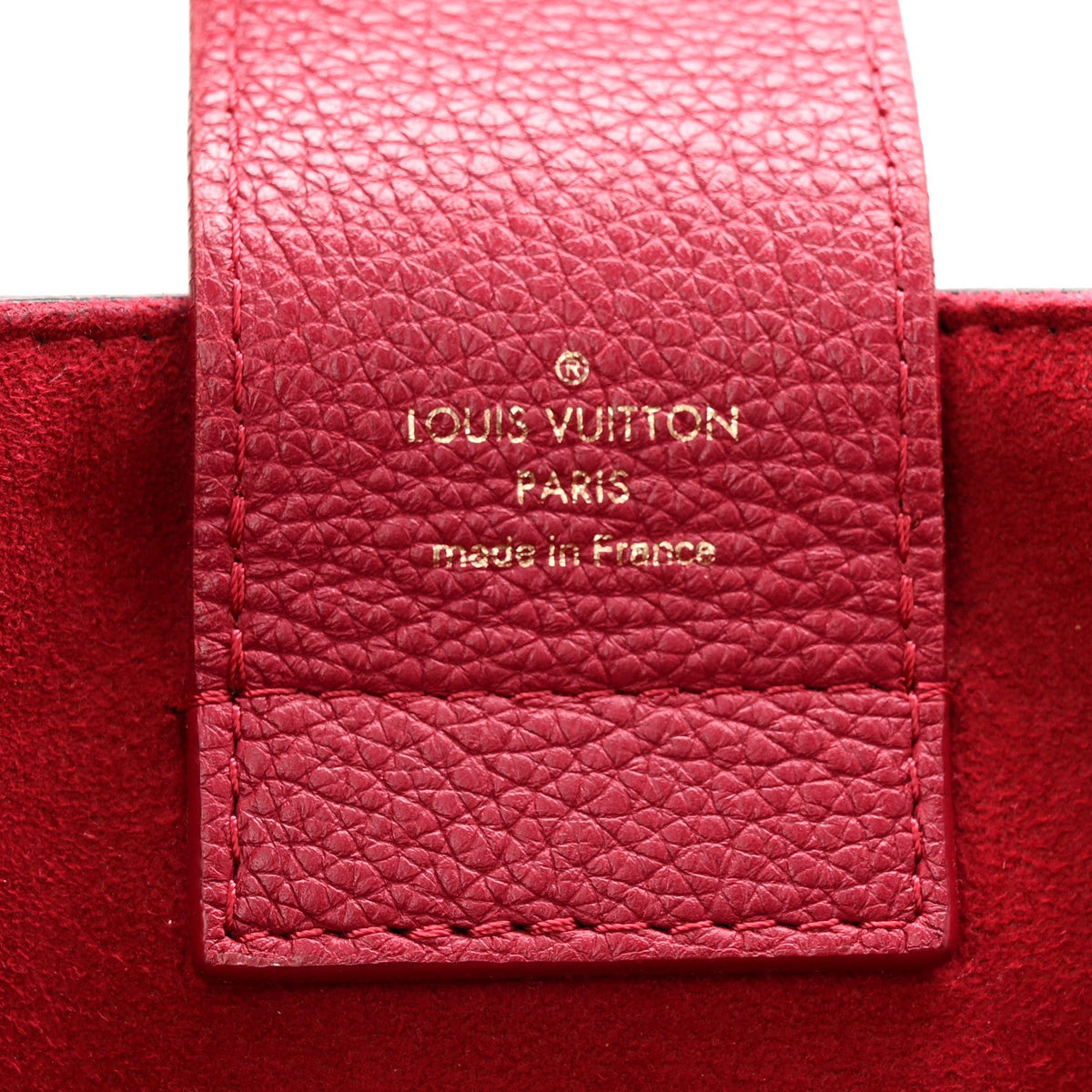 Damier Ebene Lv Riverside Lie De Vin Handbag