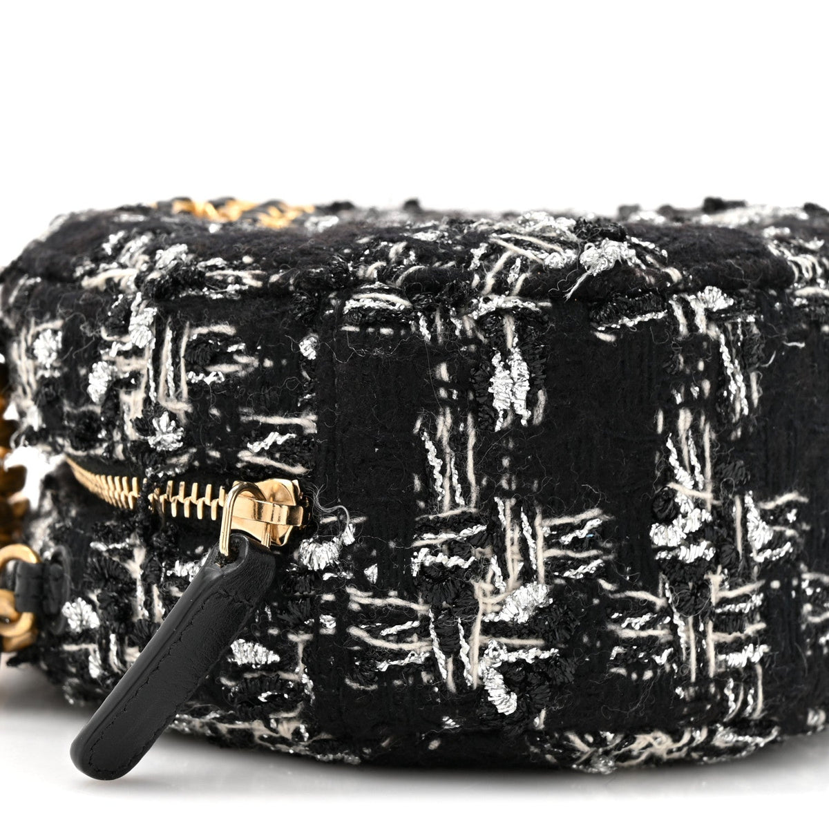 Quilted Clutch Bag - Black