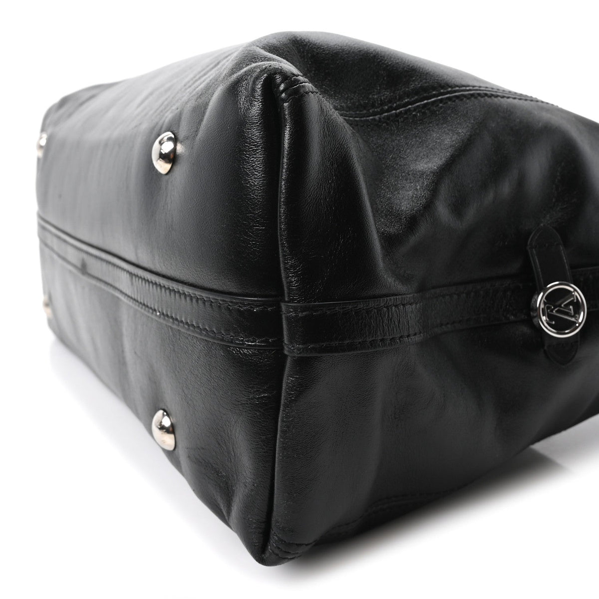 Lambskin Handbag - Black