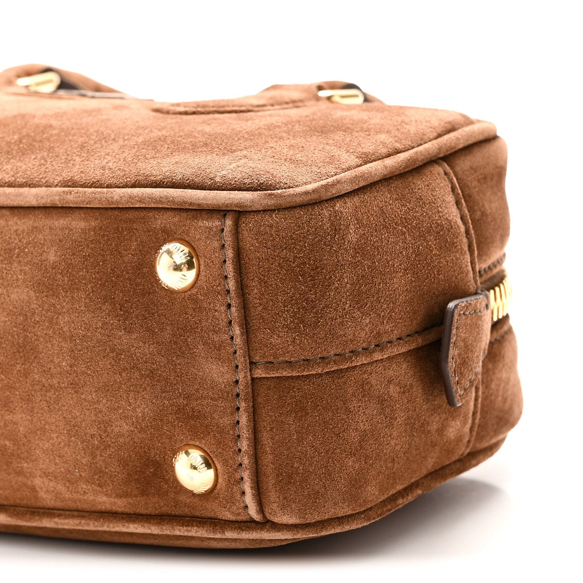 Suede Handbag