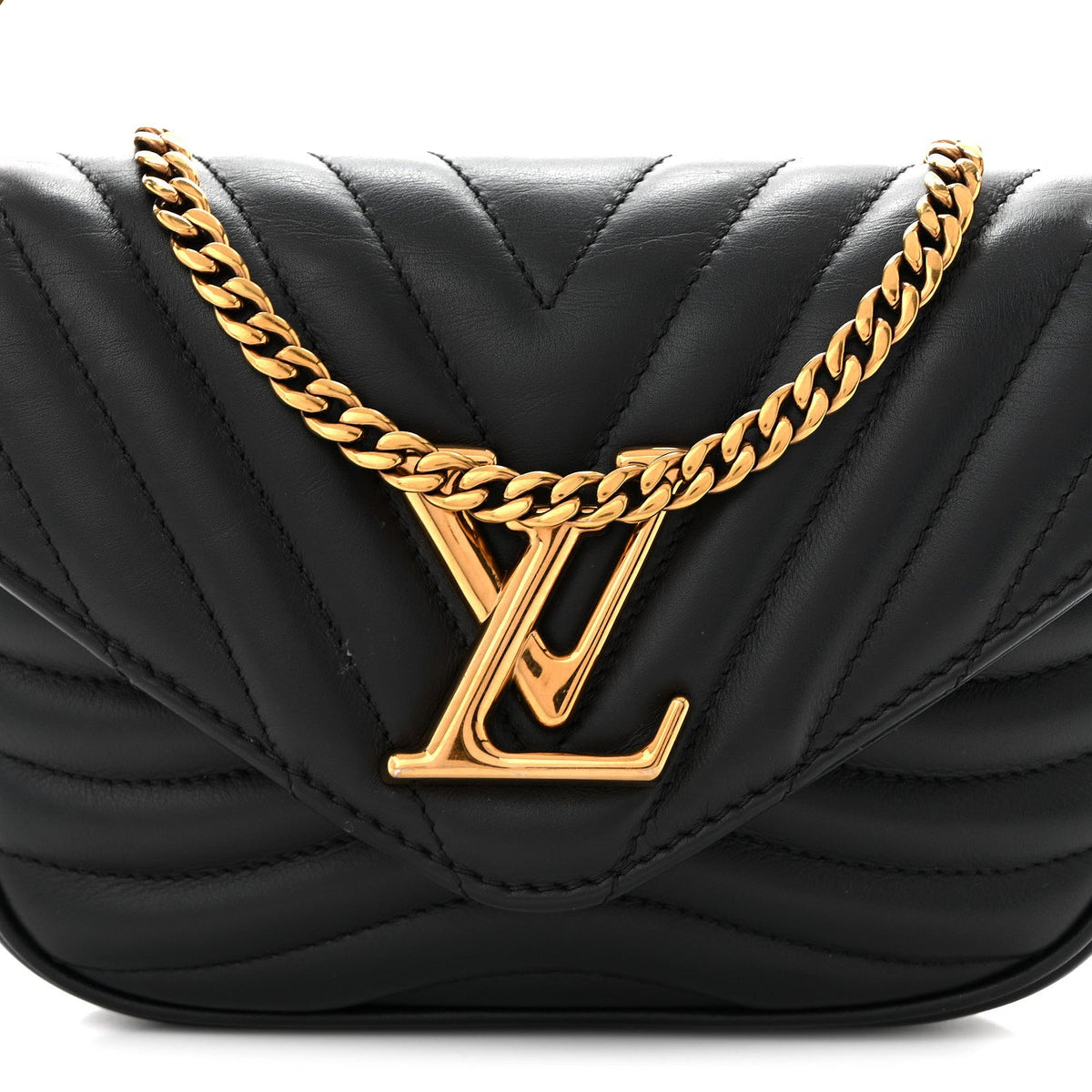 Calfskin Handbag - Black