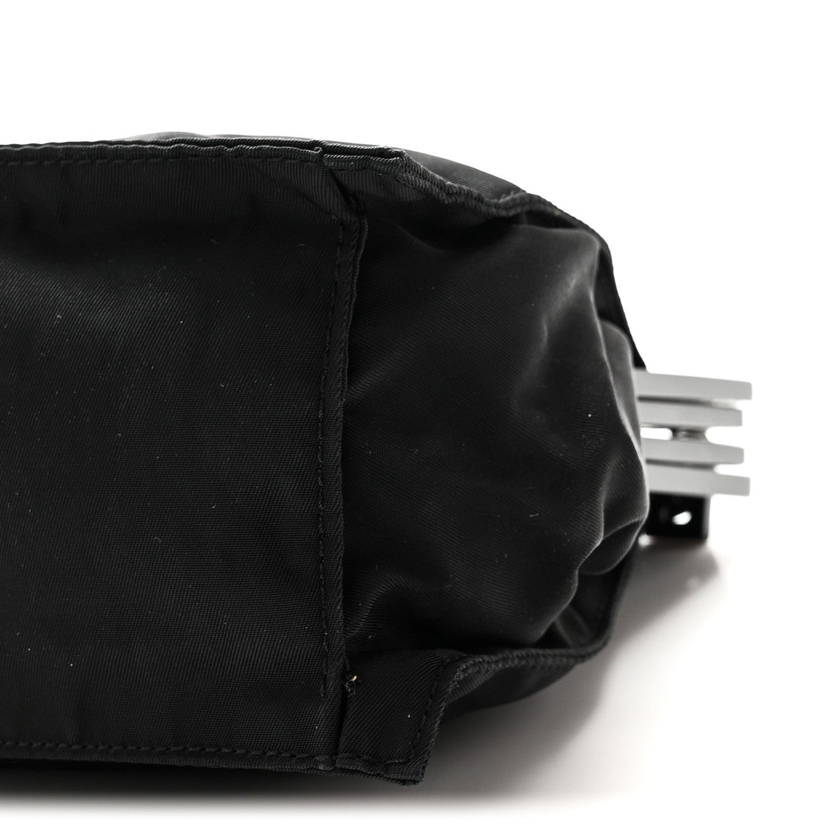 Nylon Shoulder Bag - Black