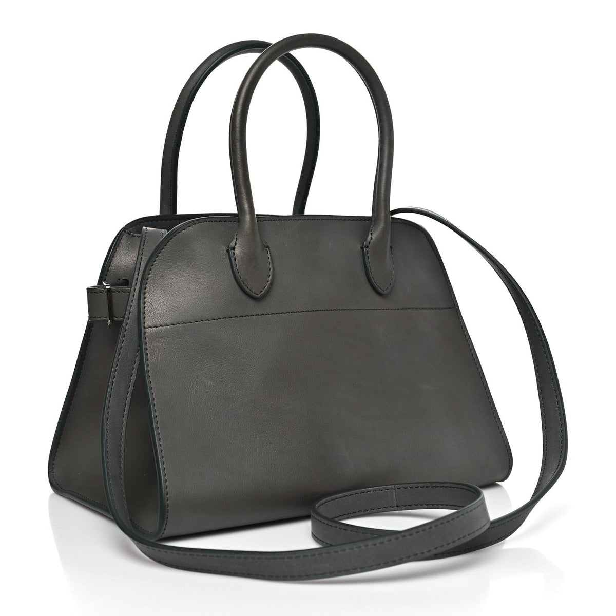 Calfskin Handbag - Grey