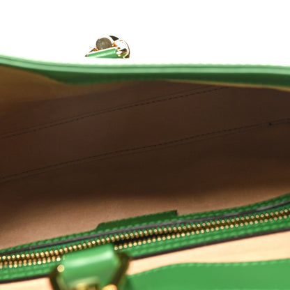 Small Calfskin Hobo Bag - Green