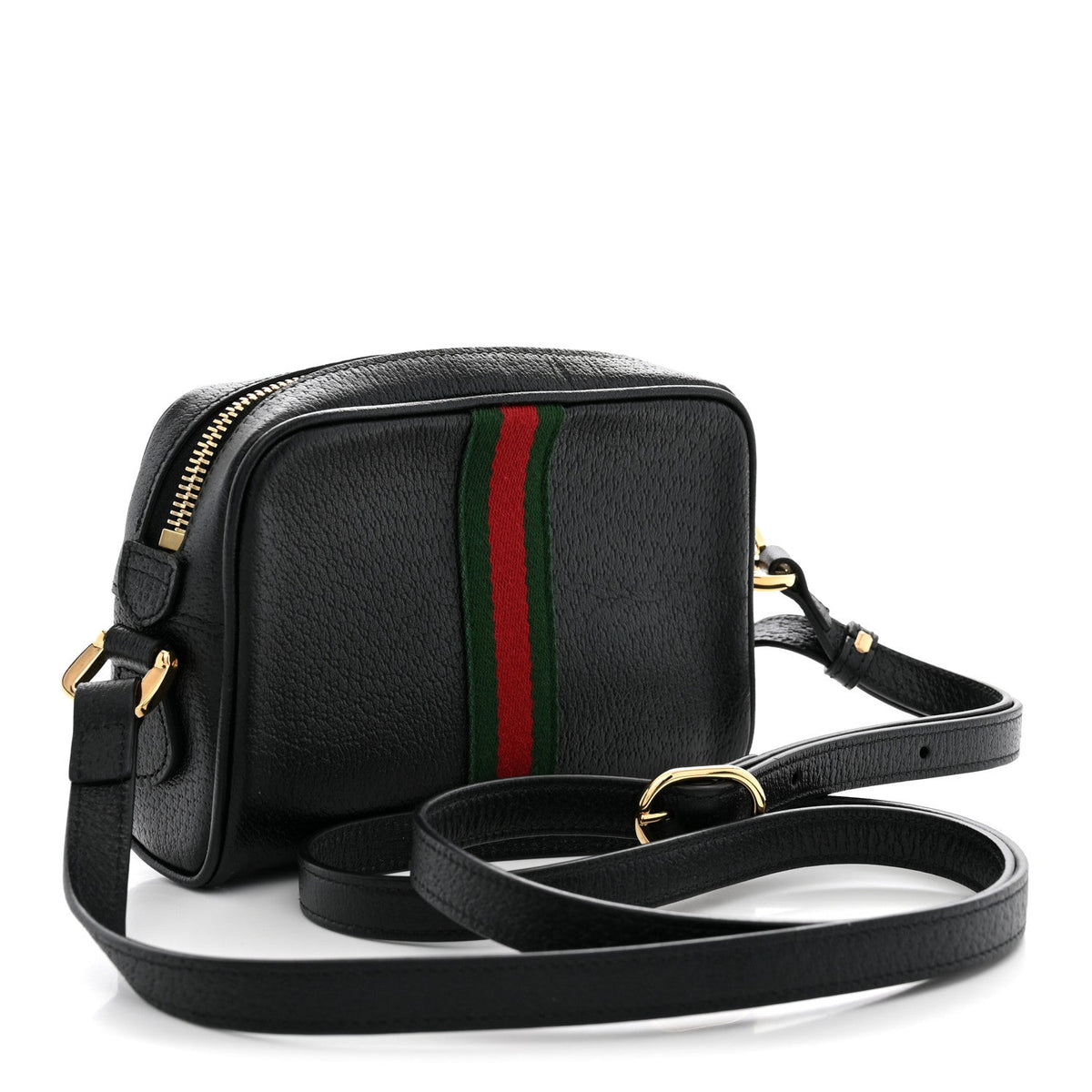 Mini Calfskin Shoulder Bag - Black