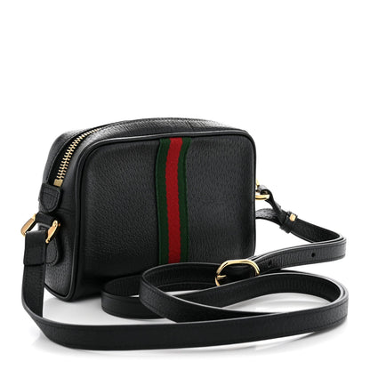 Mini Calfskin Shoulder Bag - Black