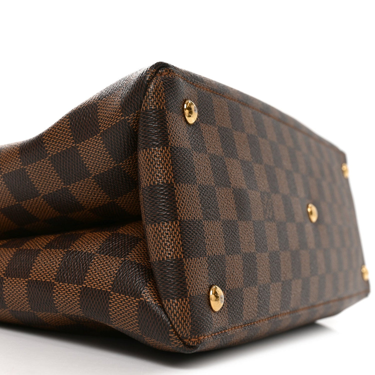 Damier Ebene Lv Riverside Lie De Vin Handbag
