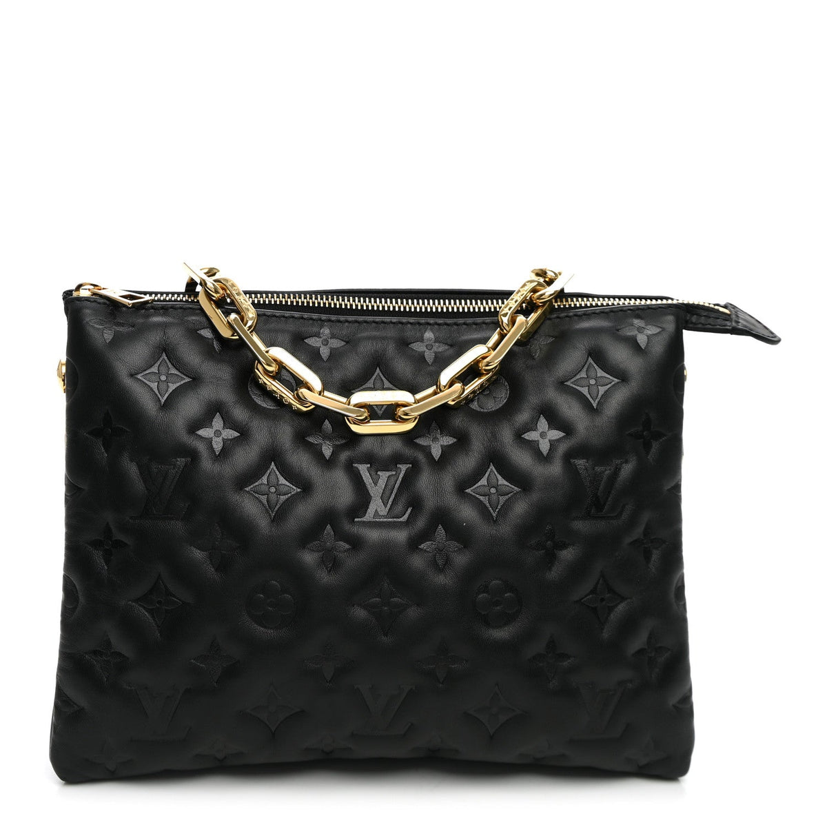 Lambskin Handbag - Black
