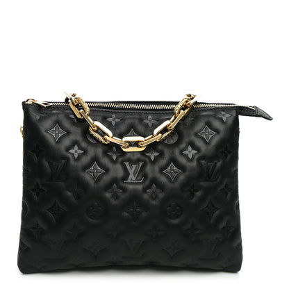 Lambskin Handbag - Black