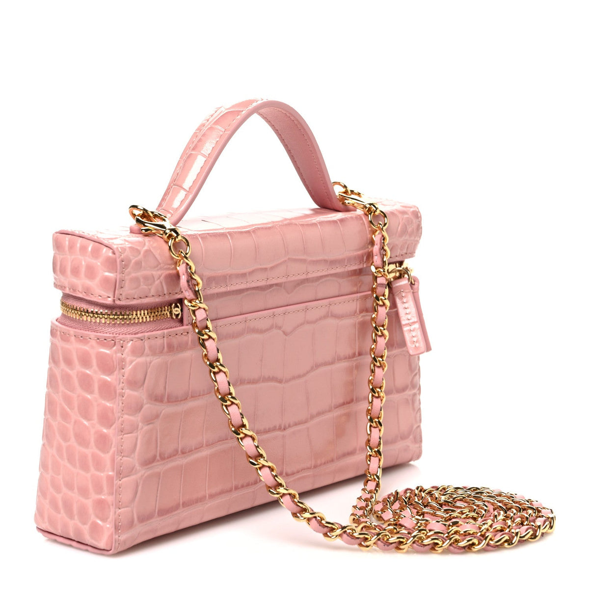 Calfskin Handbag - Pink