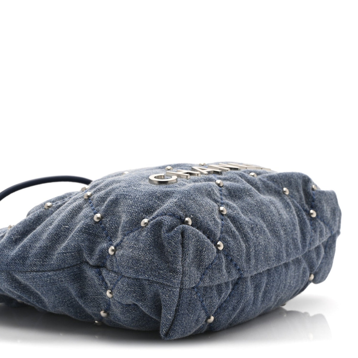Mini Quilted Handbag - Blue