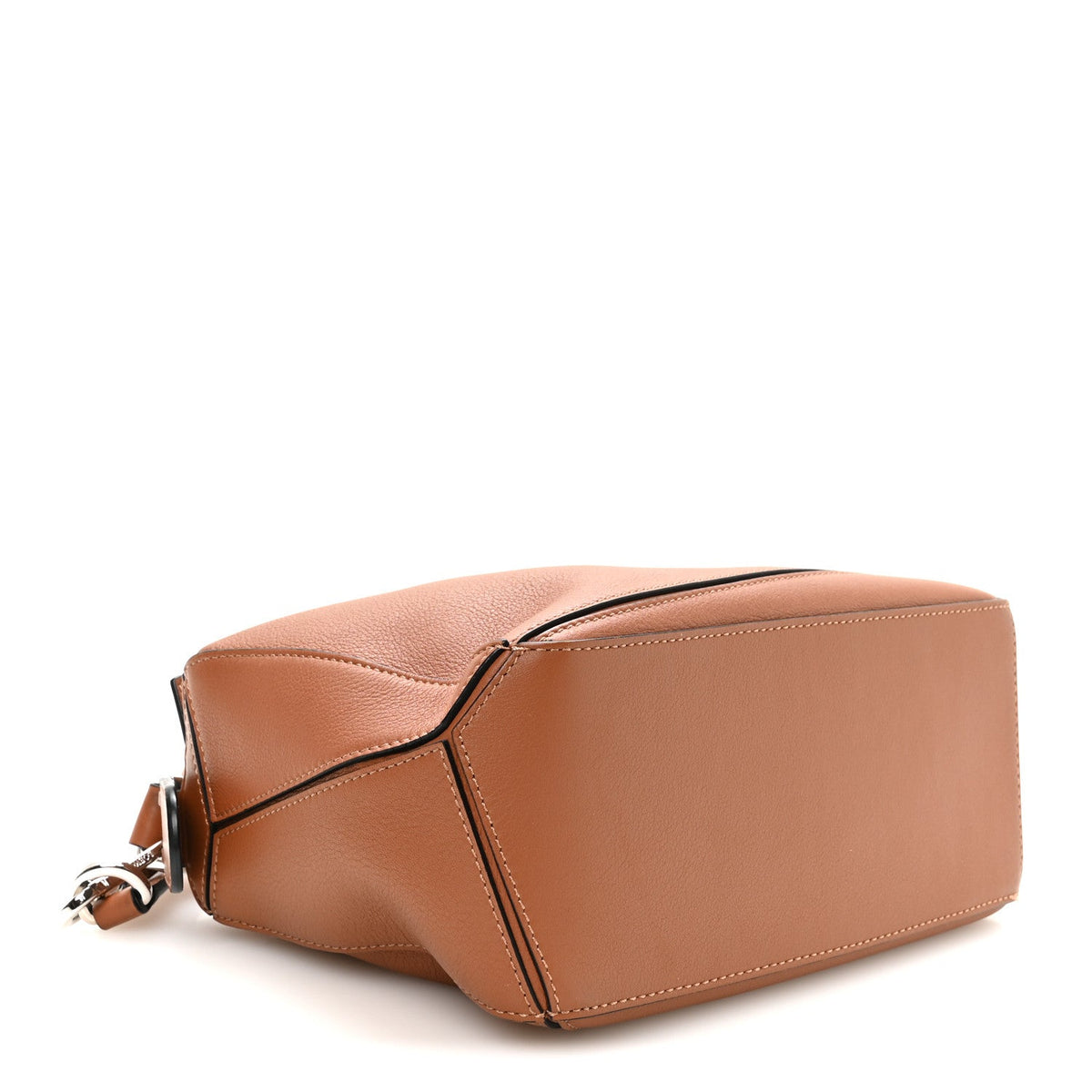 Small Calfskin Handbag - Tan