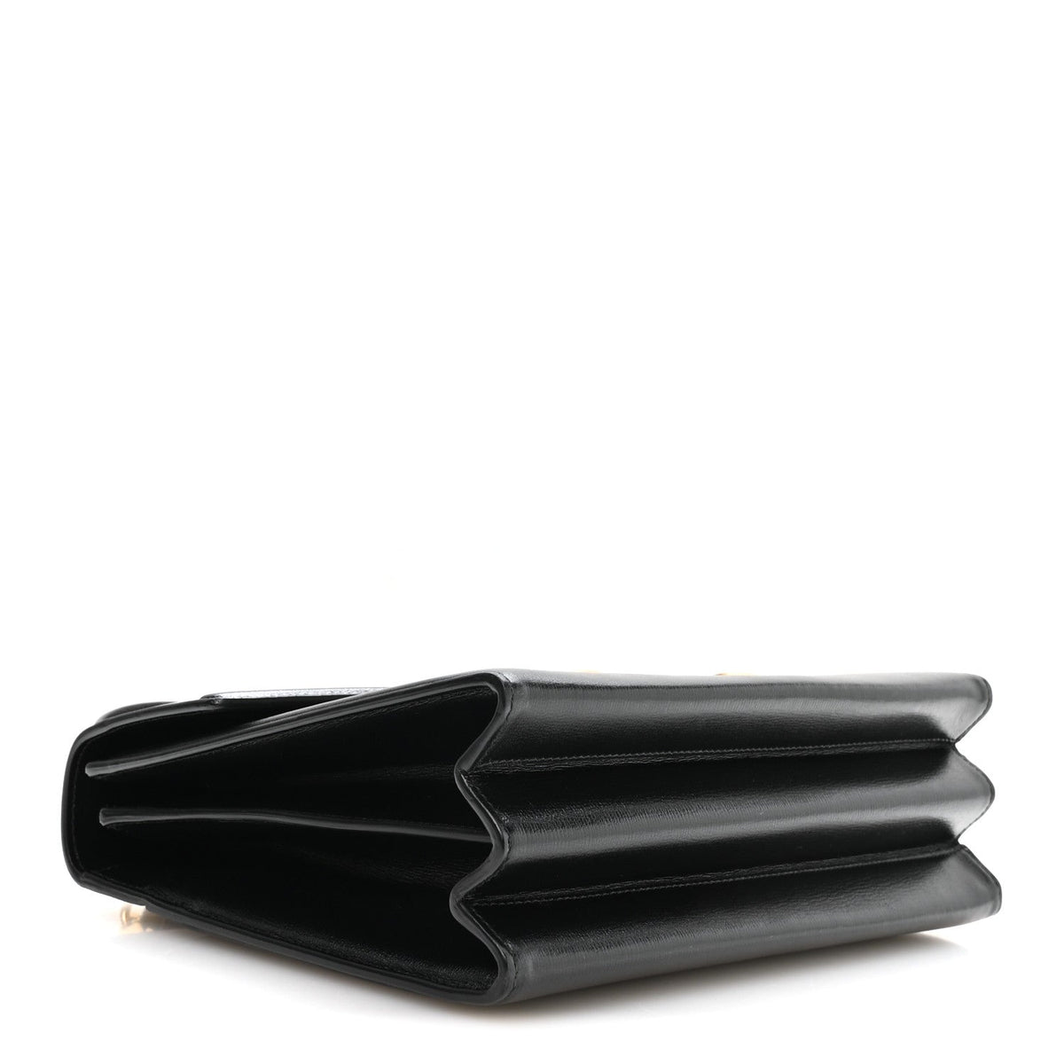 Small Calfskin Handbag - Black
