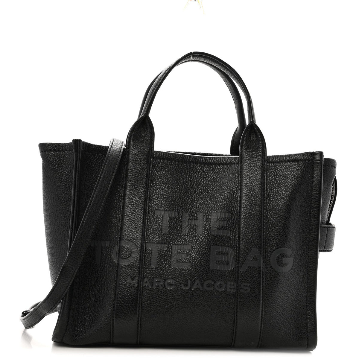 Medium Calfskin Tote Bag - Black