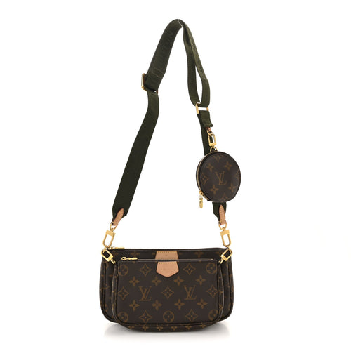 Monogram Multi Pochette Accessories Kaki Handbag