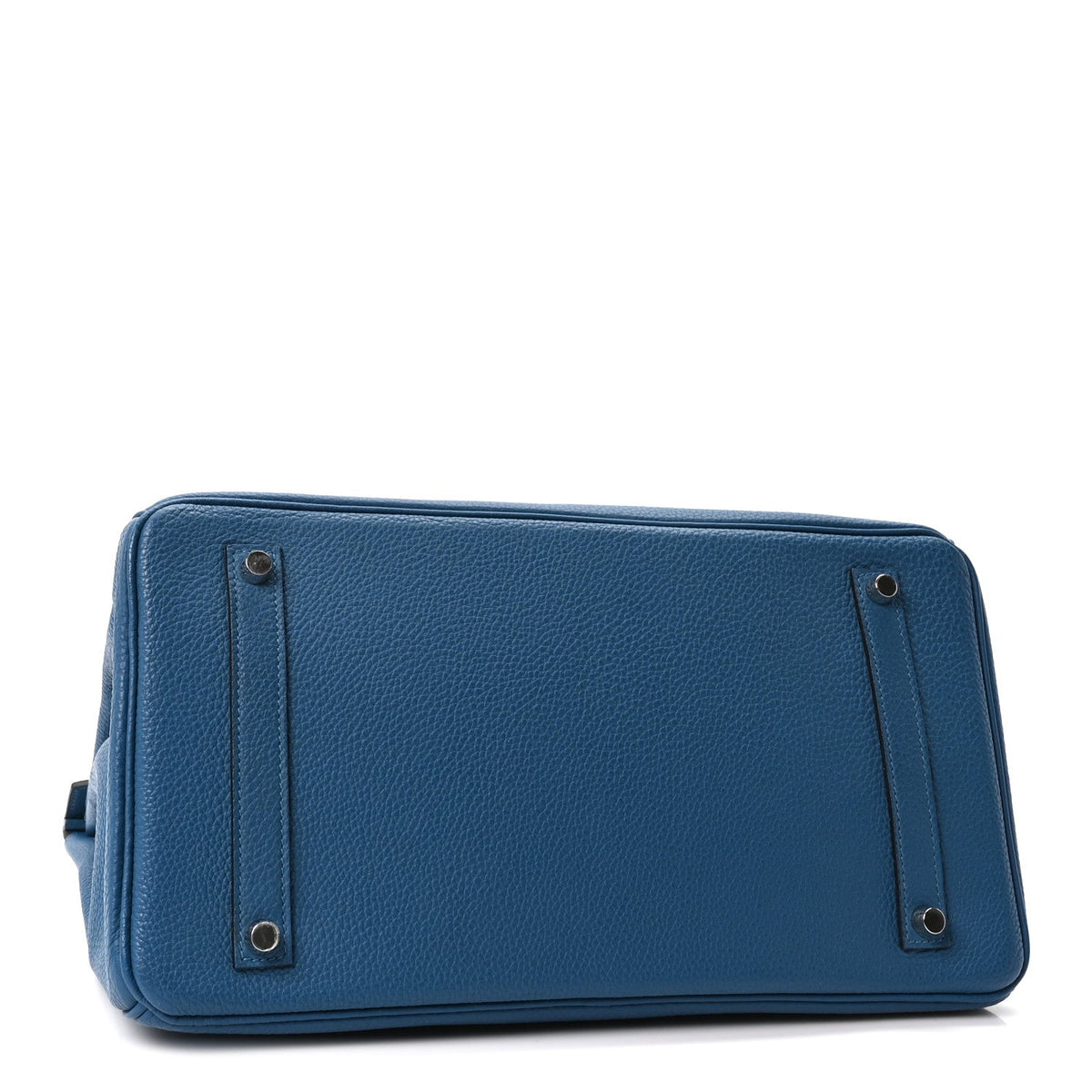 Togo Birkin 35 Bleu Izmir Handbag