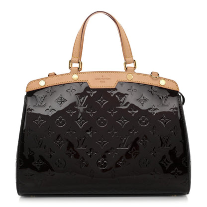 Vernis Brea Mm Amarante Handbag