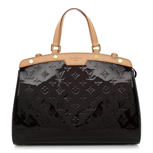 Vernis Brea Mm Amarante Handbag