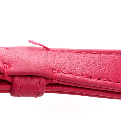 Mini Lambskin Handbag - Pink