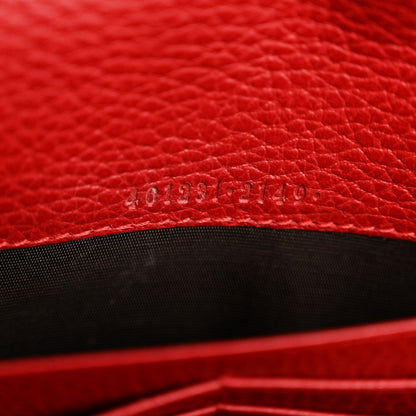 Mini Calfskin Wallet Bag - Red