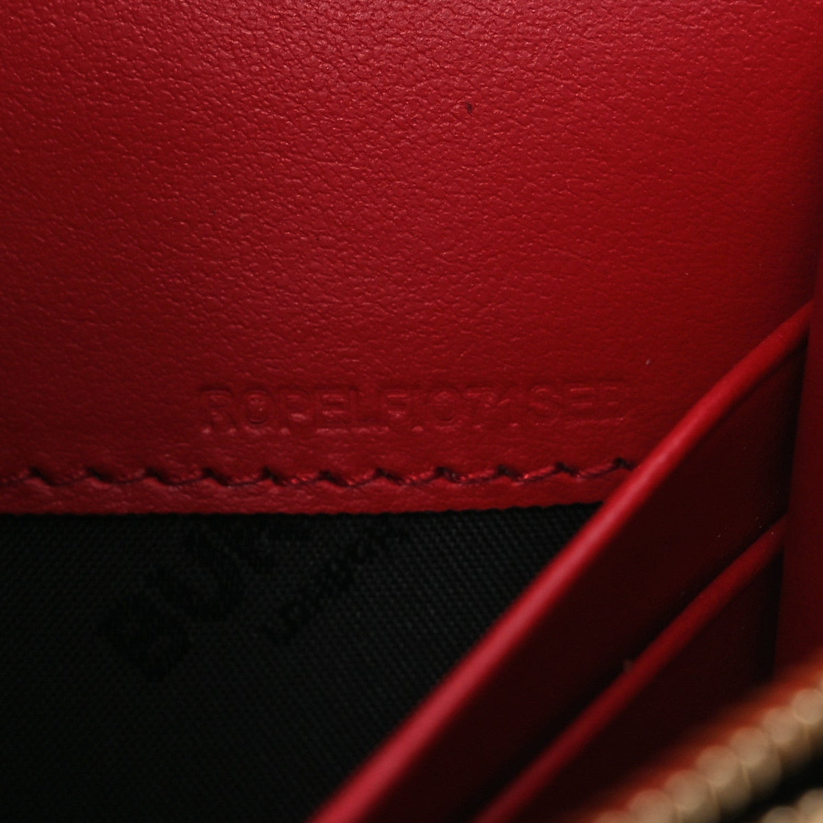 Calfskin Wallet Bag - Red