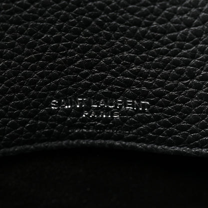 Small Calfskin Handbag - Black