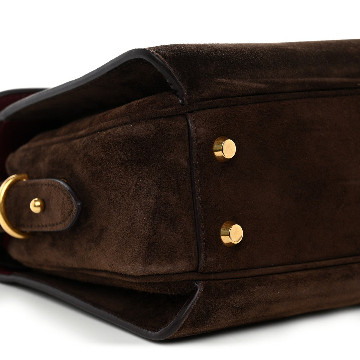 Medium Suede Shoulder Bag